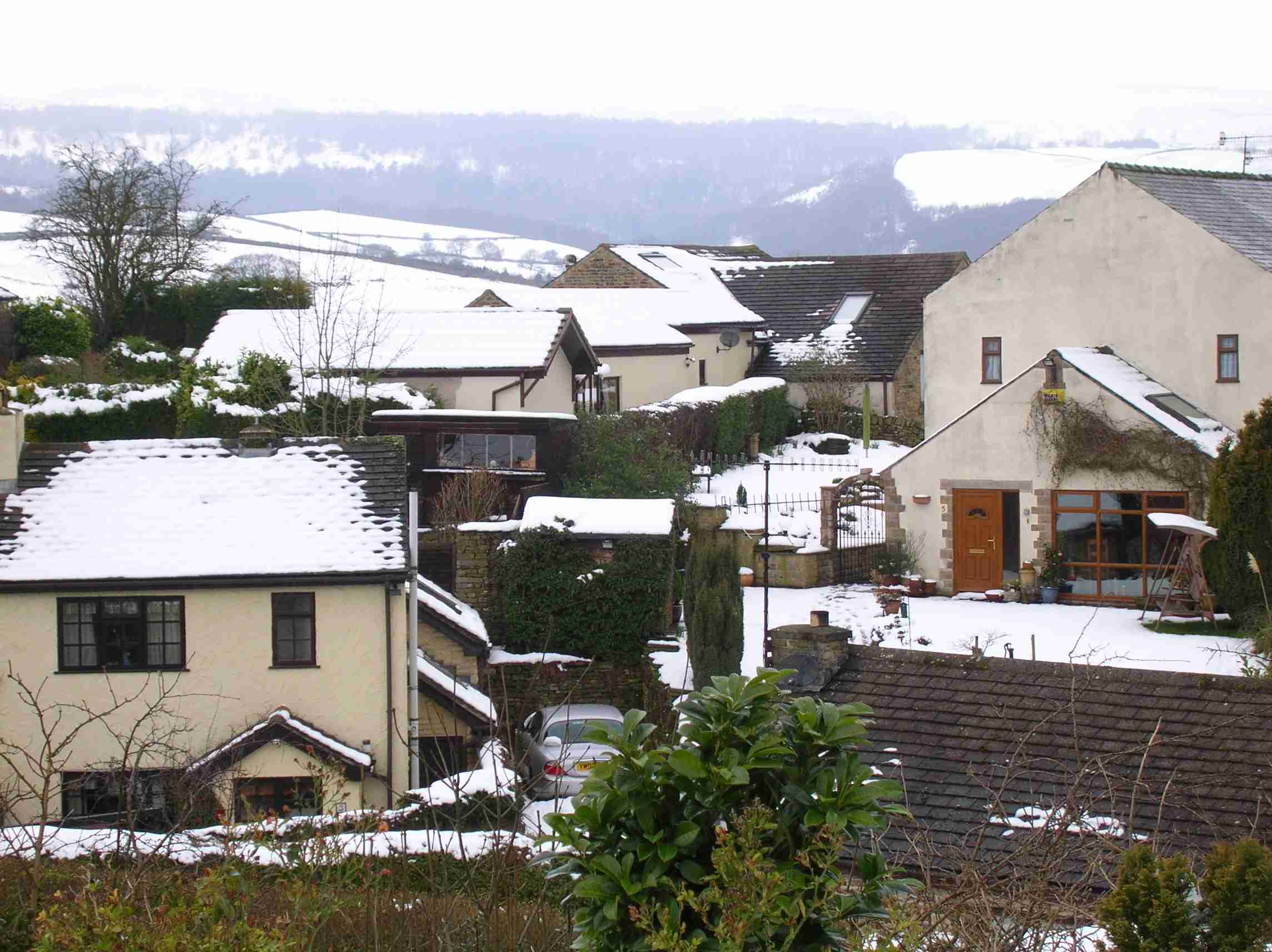 Looking towards Totley Moor from BUTTS HILL