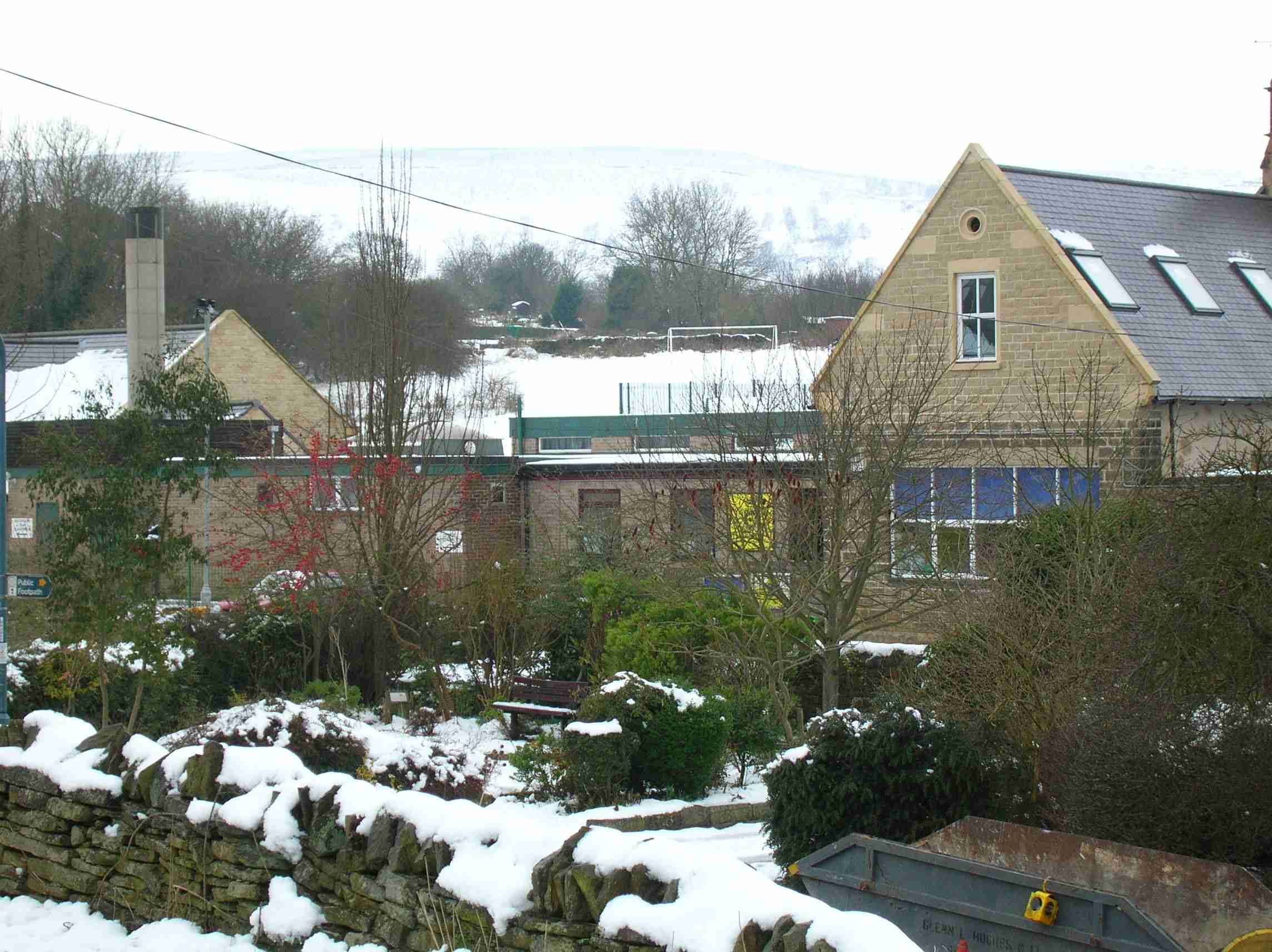 Totley All Saints School from BUTTS HILL