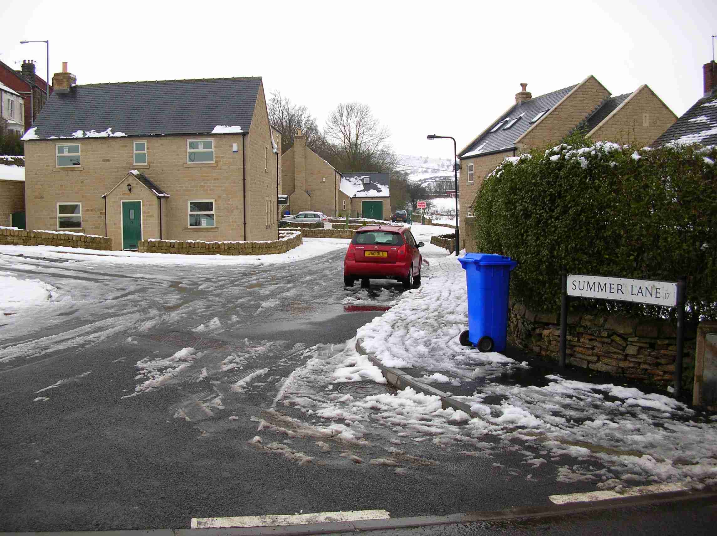 New housing development on SUMMER LANE 